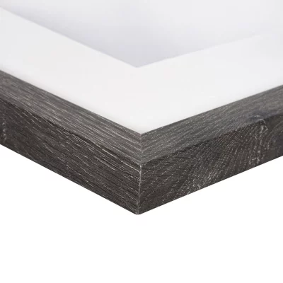 Multi fotokader van hout Modern 3x10x15 cm | donkergrijs | normaal glas (2 mm)