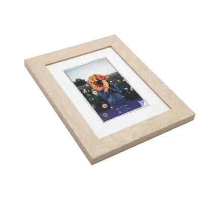 Kunststof kader Dahlia 10x15 cm | wit | normaal glas (2 mm)