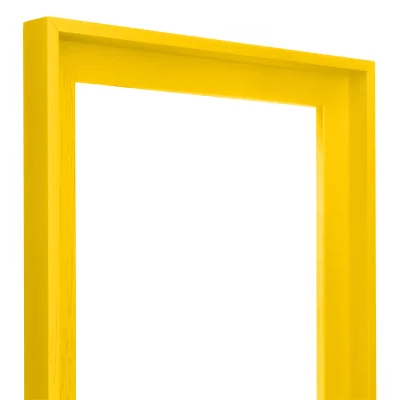 Skuggfogsram Matiz 50x50 cm | Yellow (004) | Tom ram (utan glas/baksida)