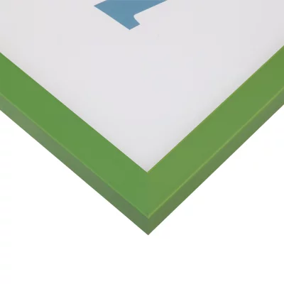 Vægspejl Prisma efter mål Mellemgrøn | Spejl (2 mm)