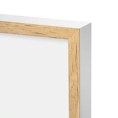 Cornice in plastica Gala 15x21 cm (A5) | betulla bianco | Vetro sintetico (2 mm)