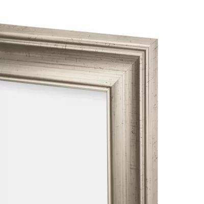 Cornice in plastica Silvia 15x21 cm (A5) | argento antico | Vetro sintetico (2 mm)
