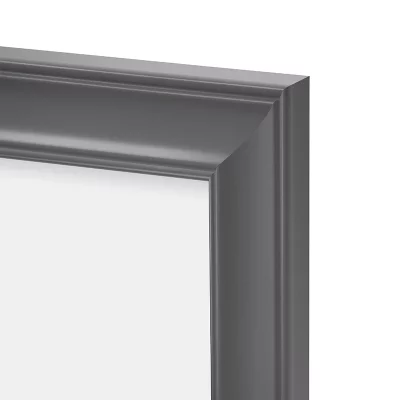 Cornice in plastica Silvia 15x21 cm (A5) | grigio | Vetro sintetico (2 mm)