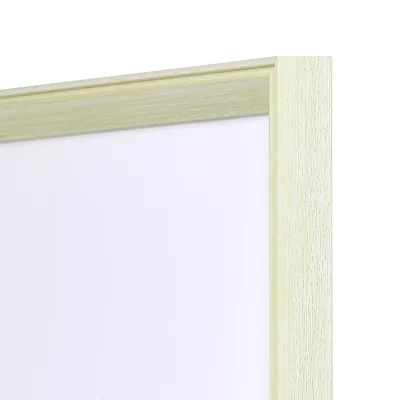 Holz-Bilderrahmen Morvois Maßanfertigung grün | Normalglas (2 mm)