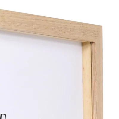 Holz-Bilderrahmen Vienne mit Abstandsleiste - Maßanfertigung Eiche | Normalglas (2 mm)