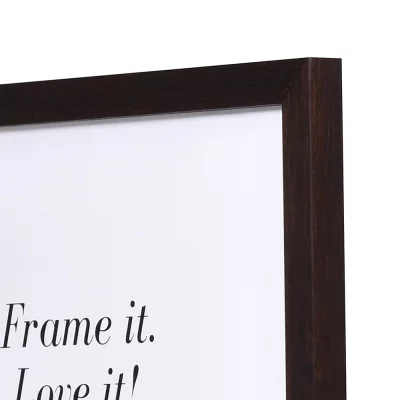 Holzrahmen Lothringen 50x60 cm | wenge | Normalglas (2 mm)