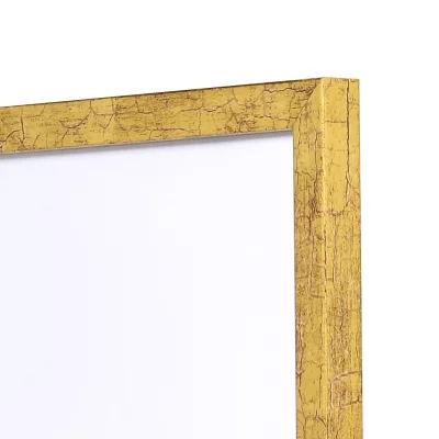 Holz-Bilderrahmen Aulon 9x13 cm | antikgold | Normalglas (2 mm)