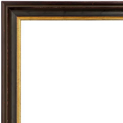 Thumbnail von Barockrahmen Littau Kasseler Braun mit Gold Bild 4
