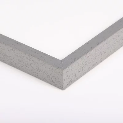 Houten kader Beieren op maat lichtgrijs | normaal glas (2 mm)