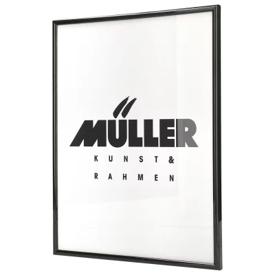 Houten fotolijst Hessen 28x35 cm | mosgroen, glanzend | normaal glas (2 mm)