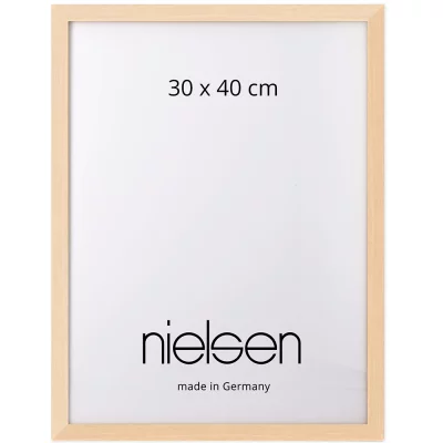 Træramme specialskåret, Loft 15 Ahorn | Normalglas (2 mm)