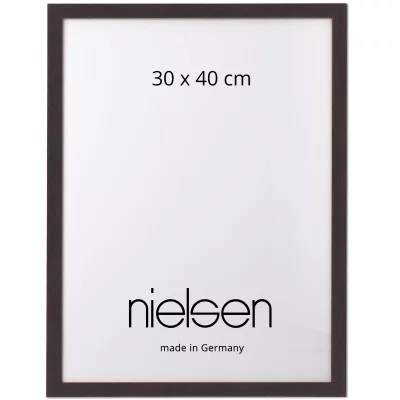 Træramme specialskåret, Loft 15 Wenge | Normalglas (2 mm)