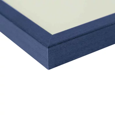 Houten lijst Quadrum 24x30 cm | blauw | normaal glas (2 mm)