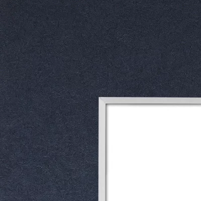 1,4 mm WhiteCore standaard passe-partout met individueel knipsel 70x100 cm | Blue Jay
