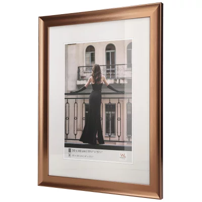 Kunststof kader Venice 13x18 cm | brons | normaal glas (2 mm)
