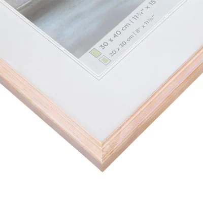 Houten kader Bench 10x15 cm | bruin | normaal glas (2 mm)