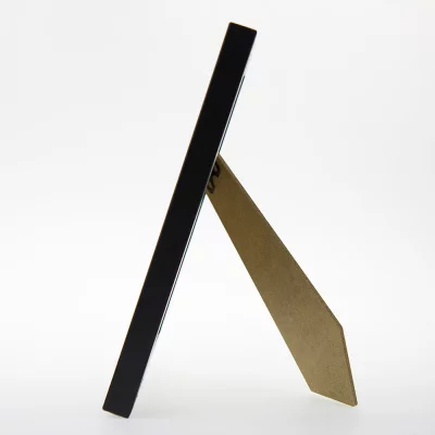 Houten kader Nelson 10x15 cm | zwart | normaal glas (2 mm)