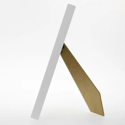 Houten kader Nelson 10x15 cm | wit | normaal glas (2 mm)