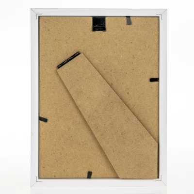 Kunststof kader Corby 10x15 cm | bruin-wit | normaal glas (2 mm)