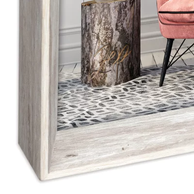 Kunststof kader Dora 10x15 cm | wit | normaal glas (2 mm)