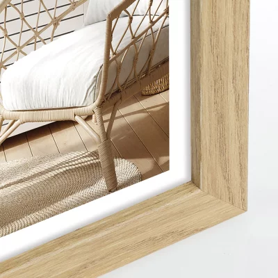 Houten kader Vivan 10x15 cm | natuur | normaal glas (2 mm)