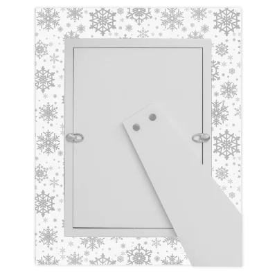 Thumbnail von Glas-Fotorahmen Winter mit glänzendem Relief-Druck Gold Bild 4