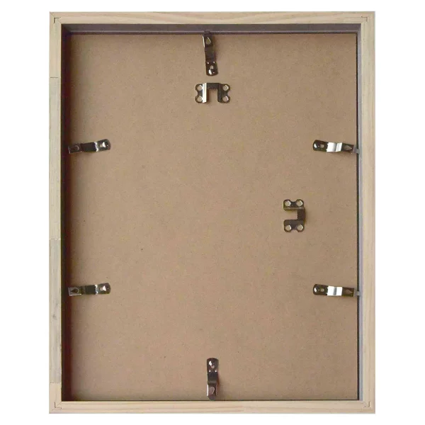 Cadre en bois Apollon avec passe-partout 30x40 cm (21x29,7 cm) | noir | verre standard (2 mm)