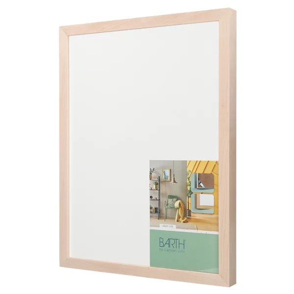 Holz Bilderrahmen BARTH - Serie 210 - Maßanfertigung Ahorn | Normalglas (2 mm)