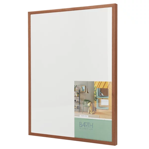 Cadre amovible en aluminium série 916 13x18 cm | acajou sapelli, placage véritable | verre standard (2 mm)