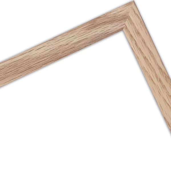 Massivholz Bilderrahmen Uppsala 10x10 cm | Eiche | Normalglas (2 mm)