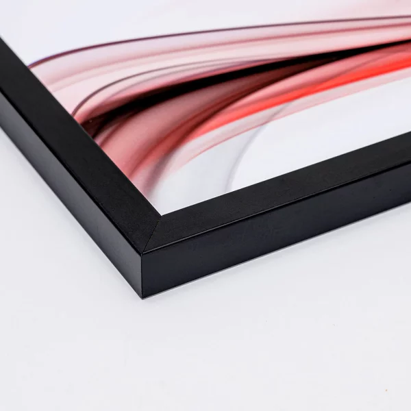 Cadre en bois signature - 30x40 cm 30x40 cm | noir | verre standard (2 mm)