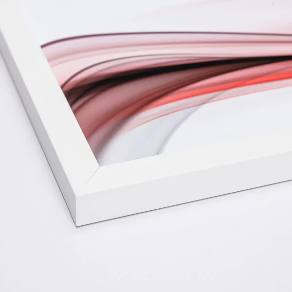 Cadre en bois signature - 30x40 cm 30x40 cm | blanc | verre standard (2 mm)