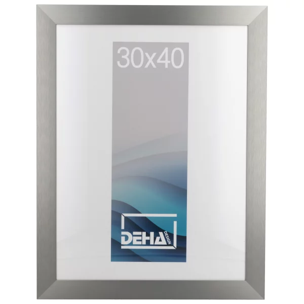 Cadre en aluminium Antares 70x90 cm | gris contraste | verre standard (2 mm)