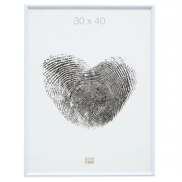 Cadre en plastique Zulte 10x15 cm | blanc | verre standard (2 mm)
