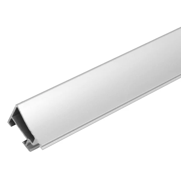 Cadre multi photos en aluminium pour 4 photos 10x15 cm | argent | verre standard (2 mm)