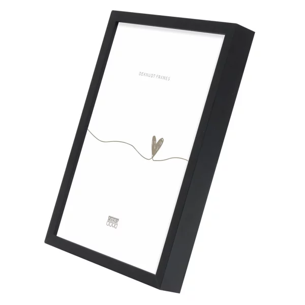 Cadre en aluminium Lina 10x15 cm | noir | verre standard (2 mm)