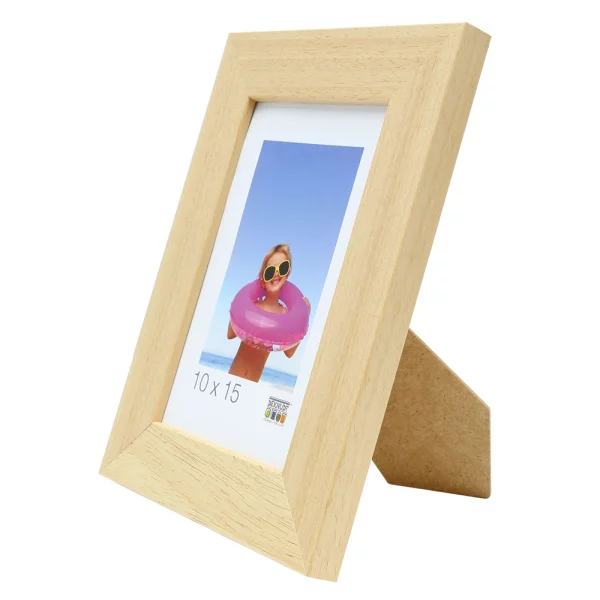 Cadre en bois Lotte 13x18 cm | naturel | verre standard (2 mm)