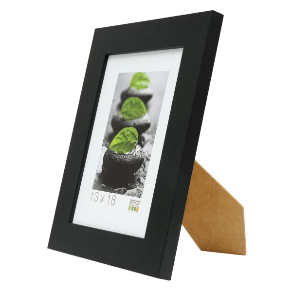 Cadre en bois Lotte 40x60 cm | noir | verre standard (2 mm)