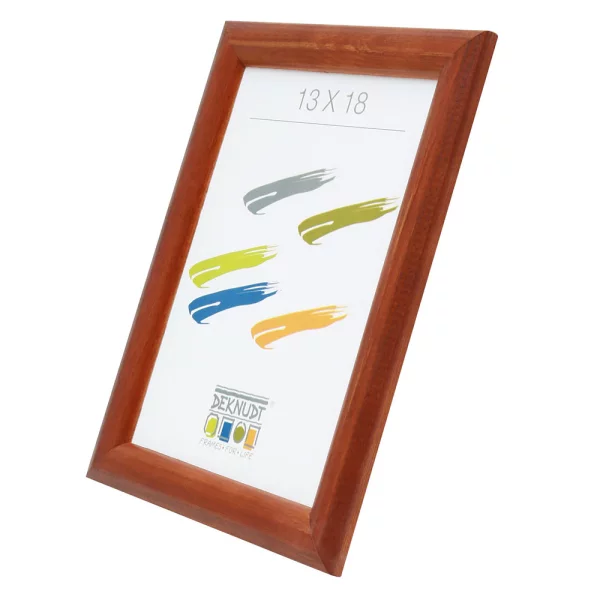 Cadre en bois Luise 10x15 cm | brun | verre standard (2 mm)