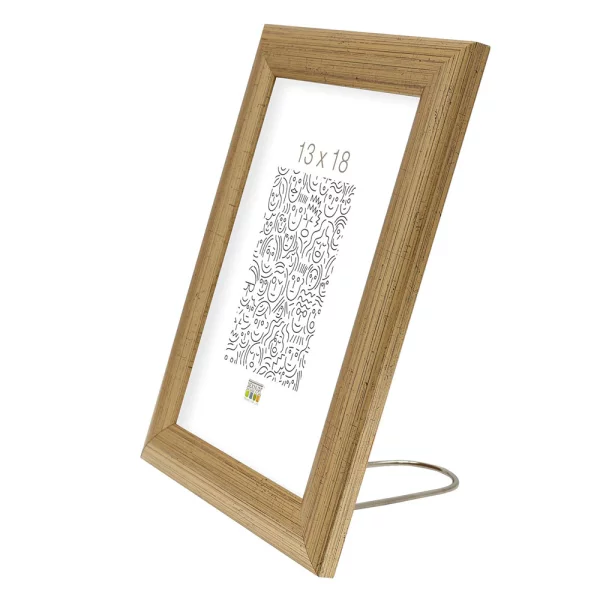 Cadre en bois Luise 10x15 cm | or | verre standard (2 mm)
