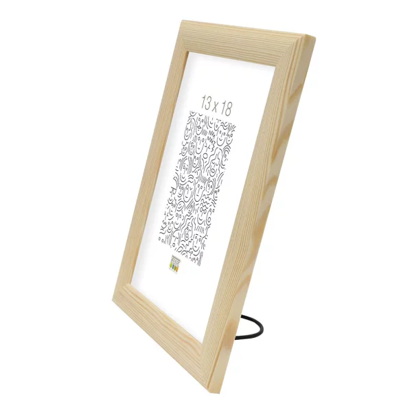 Cadre en bois Luise 10x15 cm | naturel | verre standard (2 mm)