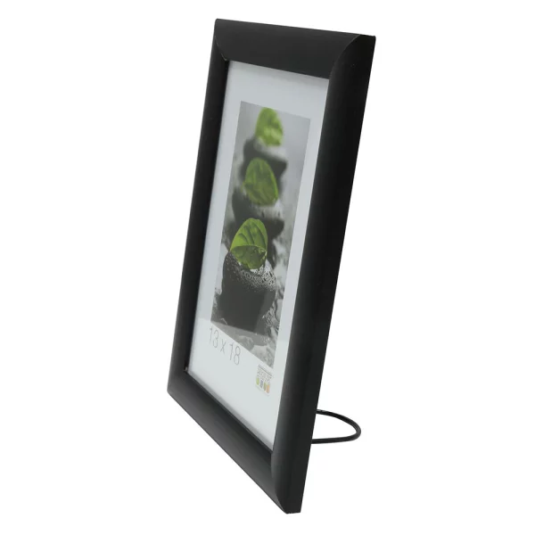 Cadre en bois Luise 10x15 cm | noir | verre standard (2 mm)
