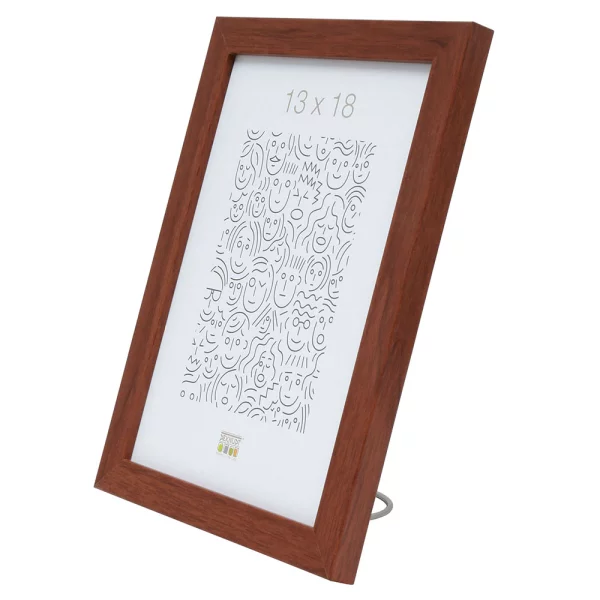 Holz Bilderrahmen Gregor 20x30 cm | Hellbraun | Normalglas (2 mm)