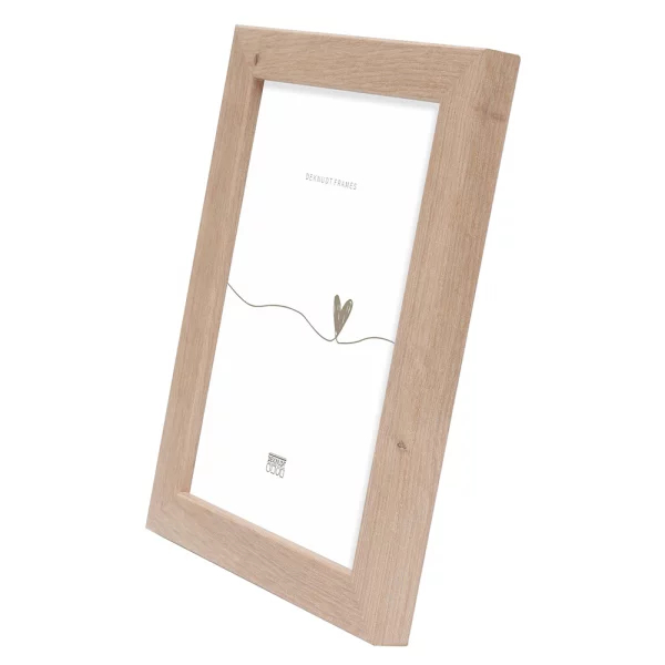 Holz Bilderrahmen Lina 10x15 cm | Natur | Normalglas (2 mm)
