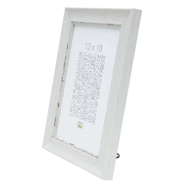 Cadre en plastique Neerlanden 20x20 cm | blanc | verre standard (2 mm)