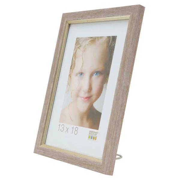 Cadre en plastique Buvingen 15x20 cm | beige | verre standard (2 mm)