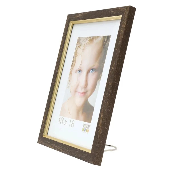 Cadre en plastique Buvingen 10x15 cm | or | verre standard (2 mm)
