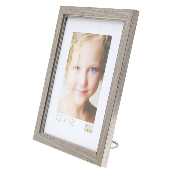 Cadre en plastique Buvingen 10x15 cm | argent | verre standard (2 mm)