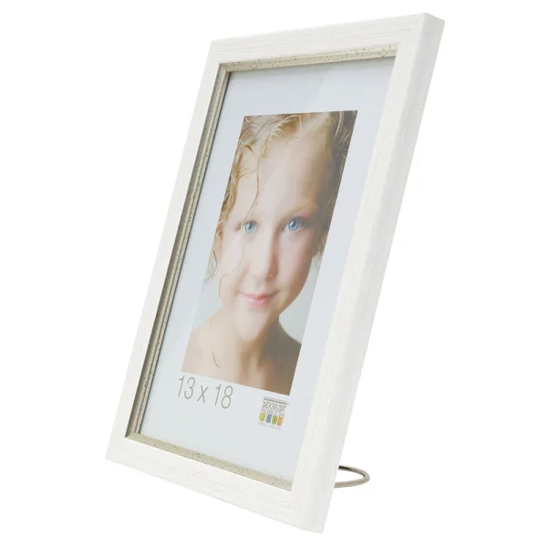 Cadre en plastique Buvingen 15x20 cm | blanc | verre standard (2 mm)