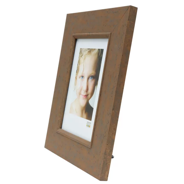 Cadre en bois Amay 30x40 cm | gris bronze | verre standard (2 mm)